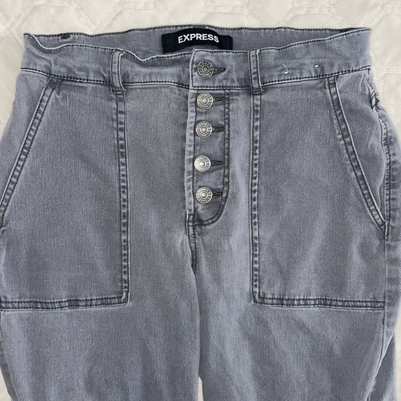 Ankle High Rise Cargo - Picture 3 of 6